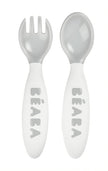 Beaba Training Fork And Spoon 2nd Age - Light Mist