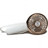 Buggygear 3 Speed Rechargeable Turbo Fan - White/Rose Gold