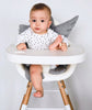 Childhome Bundle Evolu 2 Chair Natural White + Angel Cushion Grey