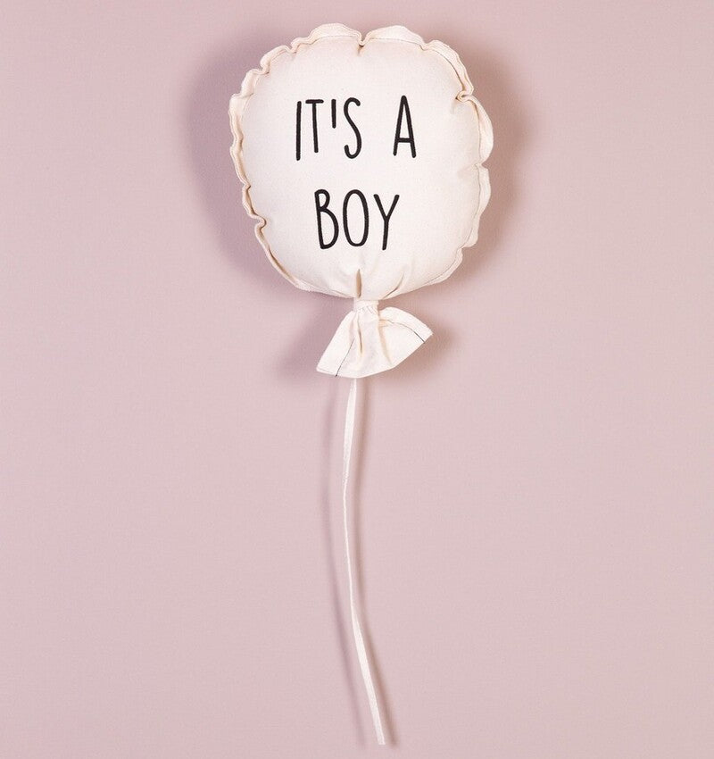 Childhome Canvas Balloon - It's A Boy