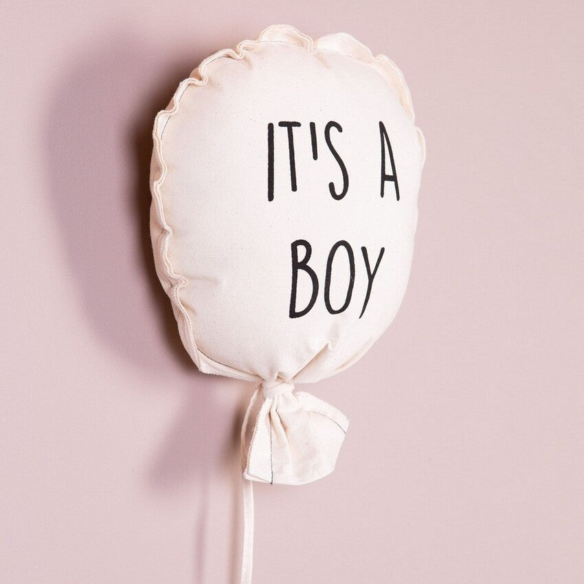 Childhome Canvas Balloon - It's A Boy