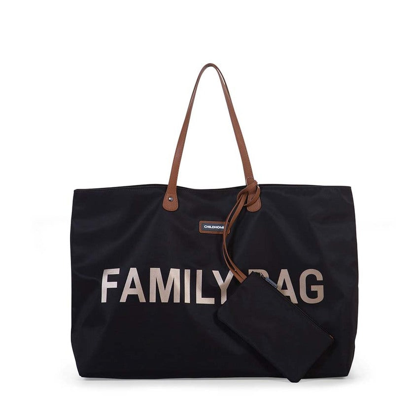 Childhome Family Bag - Black / Gold