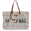 Childhome Family Bag - Canvas Leopard