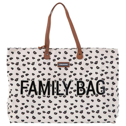 Childhome Family Bag - Canvas Leopard