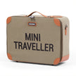 Childhome Mini Traveller Kids Suitcase - Khaki Canvas