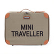 Childhome Mini Traveller Kids Suitcase - Khaki Canvas