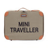 Childhome Mini Traveller Kids Suitcase - Khaki Canvas