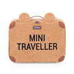 Childhome Mini Traveller Kids Suitcase Teddy Beige