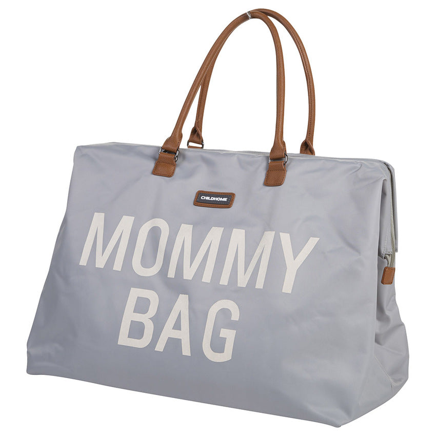 Childhome Mommy Bag Big - Grey / Off White