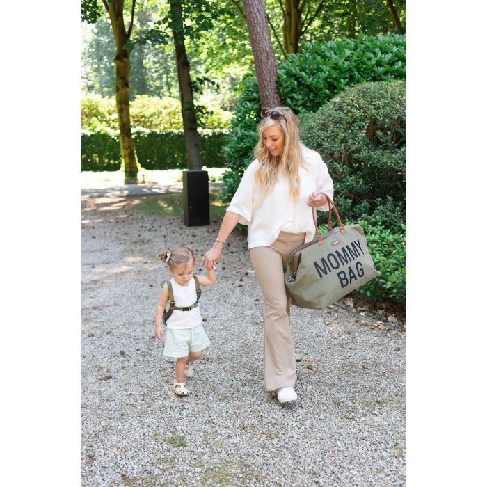 Childhome Mommy Bag Big - Khaki Canvas