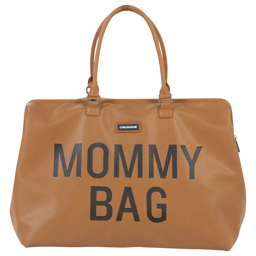 Childhome Mommy Bag Big - Leather Look Brown