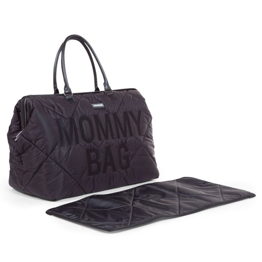 Childhome Mommy Bag Puffered Black