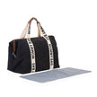 Childhome Mommy Bag Signature Canvas Black