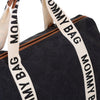 Childhome Mommy Bag Signature Canvas Black