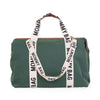 Childhome Mommy Bag Signature Canvas Green