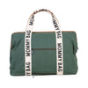 Childhome Mommy Bag Signature Canvas Green