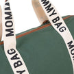 Childhome Mommy Bag Signature Canvas Green