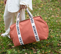 Childhome Mommy Bag Signature Canvas Terracotta