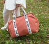 Childhome Mommy Bag Signature Canvas Terracotta