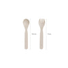 Citron 2022 PLA Cutlery Set of 2 and Case - Pink/Cream