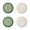 Citron 2022 PLA Plate Set of 4 - Green/Cream