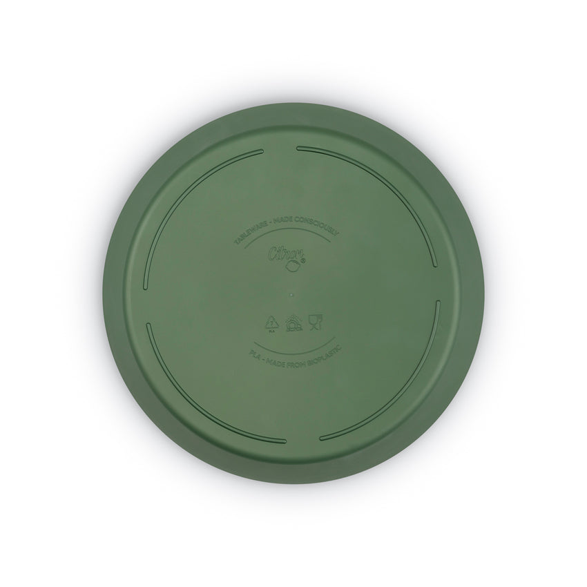 Citron 2022 PLA Plate Set of 4 - Green/Cream