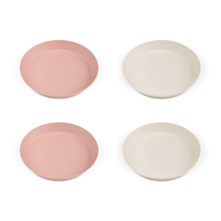 Citron 2022 PLA Plate Set of 4 – Pink/Cream