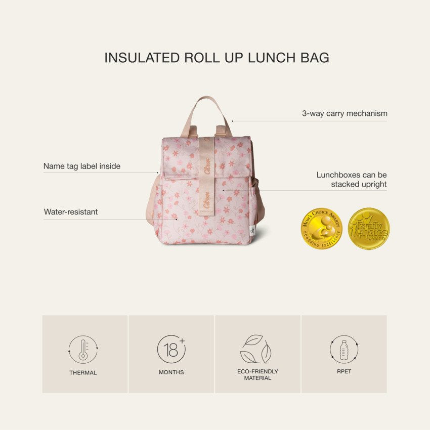 Citron 2023 Insulated Rollup Lunchbag Brick