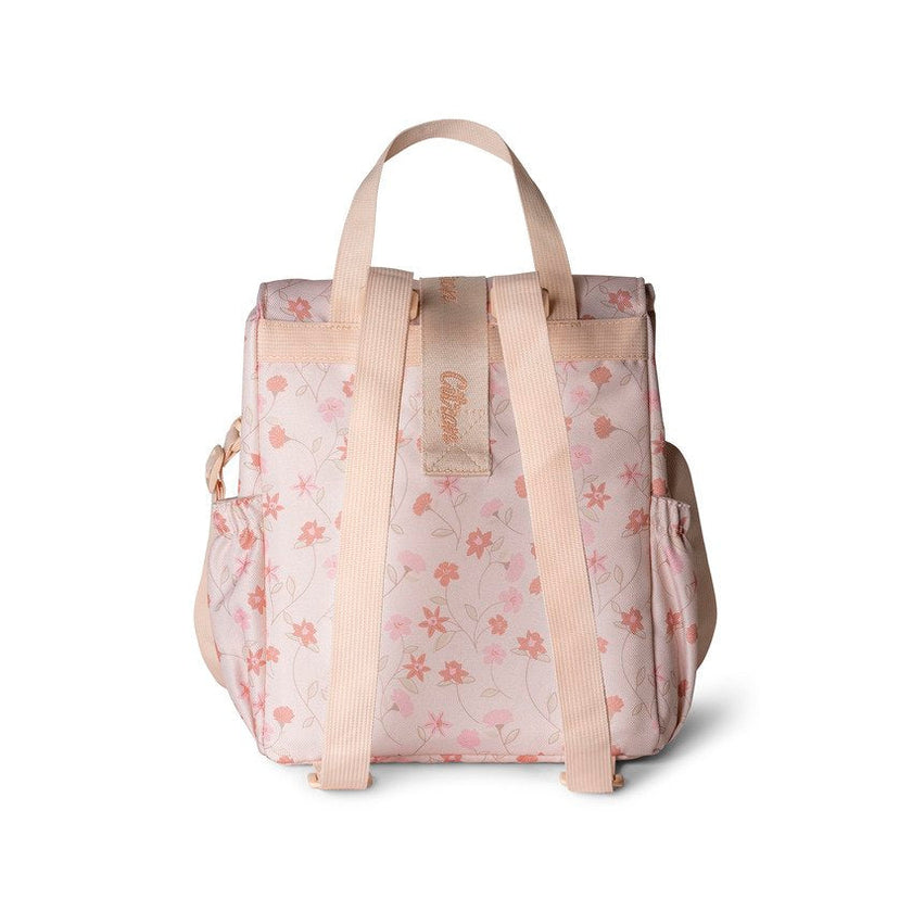 Citron Insulated Rollup Lunchbag Flower