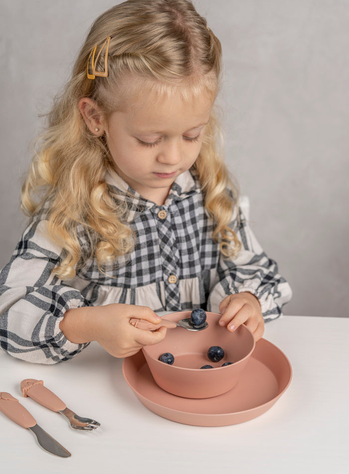 Citron Cutlery Set Silicone – Unicorn (From 18M)