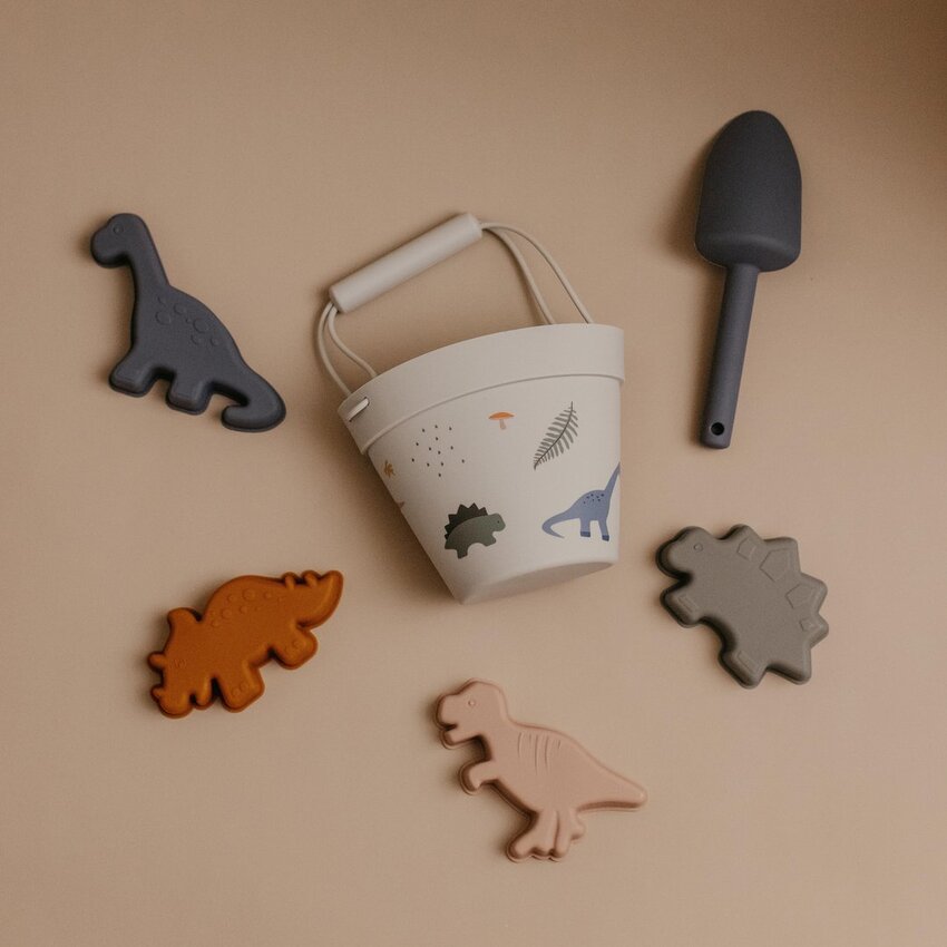 Classical Child Beach Bucket Set Dino