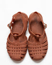 Classical Child Jelly Sandals - Rust