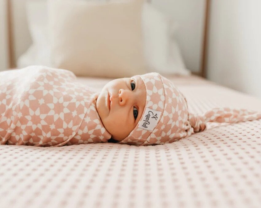 Copper Pearl Top-Knot Hats - Star