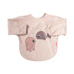 Done By Deer Sleeved Bib 6-18m Sea Friends Powder