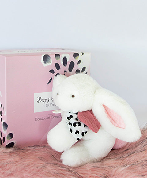 Doudou Et Compagnie Happy Blush Bunny 25cm Pink