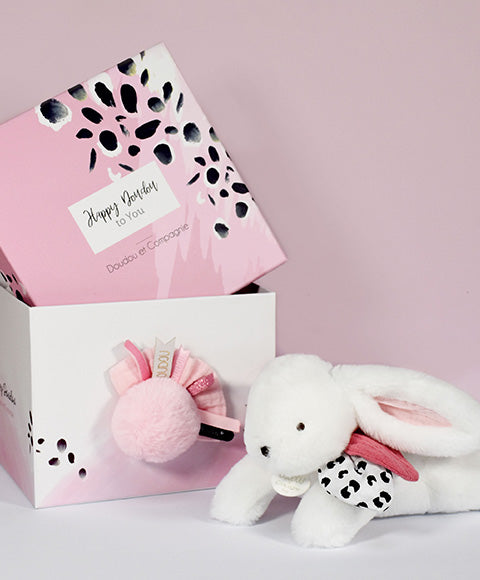 Doudou Et Compagnie Happy Blush Bunny 25cm Pink