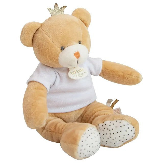 Doudou Et Compagnie Prince Bear 25cm Beige