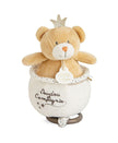 DouDou Et Compagnie Prince Bear Music Toy 14cm Beige