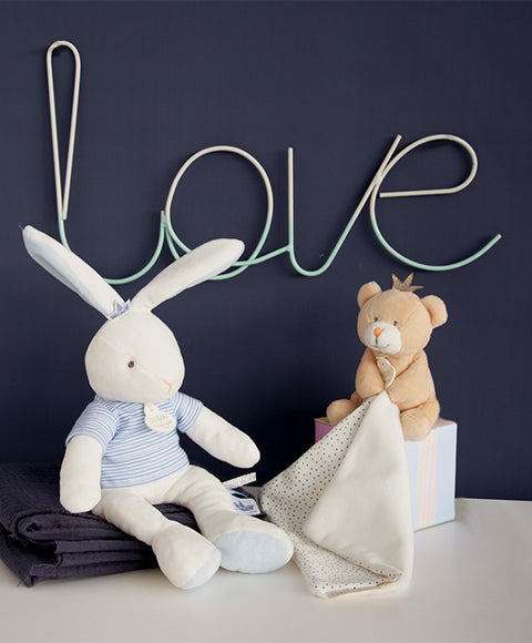 DouDou Et Compagnie Sailor Bunny 25cm Blue