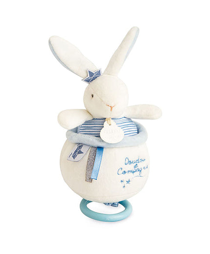 DouDou Et Compagnie Sailor Bunny Music Toy 14cm Blue