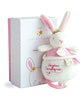 DouDou Et Compagnie Star Bunny Music Toy 14cm Pink