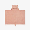 Elegant Baby Bath Wrap Rust/Rouiller Bear