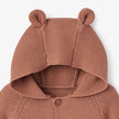 Elegant Baby Hoodie Ears Rust Rouiller