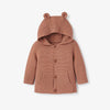 Elegant Baby Hoodie Ears Rust Rouiller