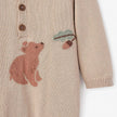 Elegant Baby Jumpsuit Brown/Brun Bear