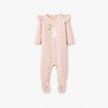 Elegant Baby Jumpsuit Meadow Mouse Pink / Rose