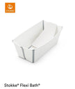 Stokke Flexi Bath + Newborn Support Bundle White