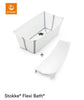 Stokke Flexi Bath + Newborn Support Bundle White