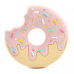 Glitter & Spice Silicone (BPA Free) Teether With Clip Strawberry Cream Donut