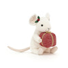 Jellycat Merry Mouse w/ Present